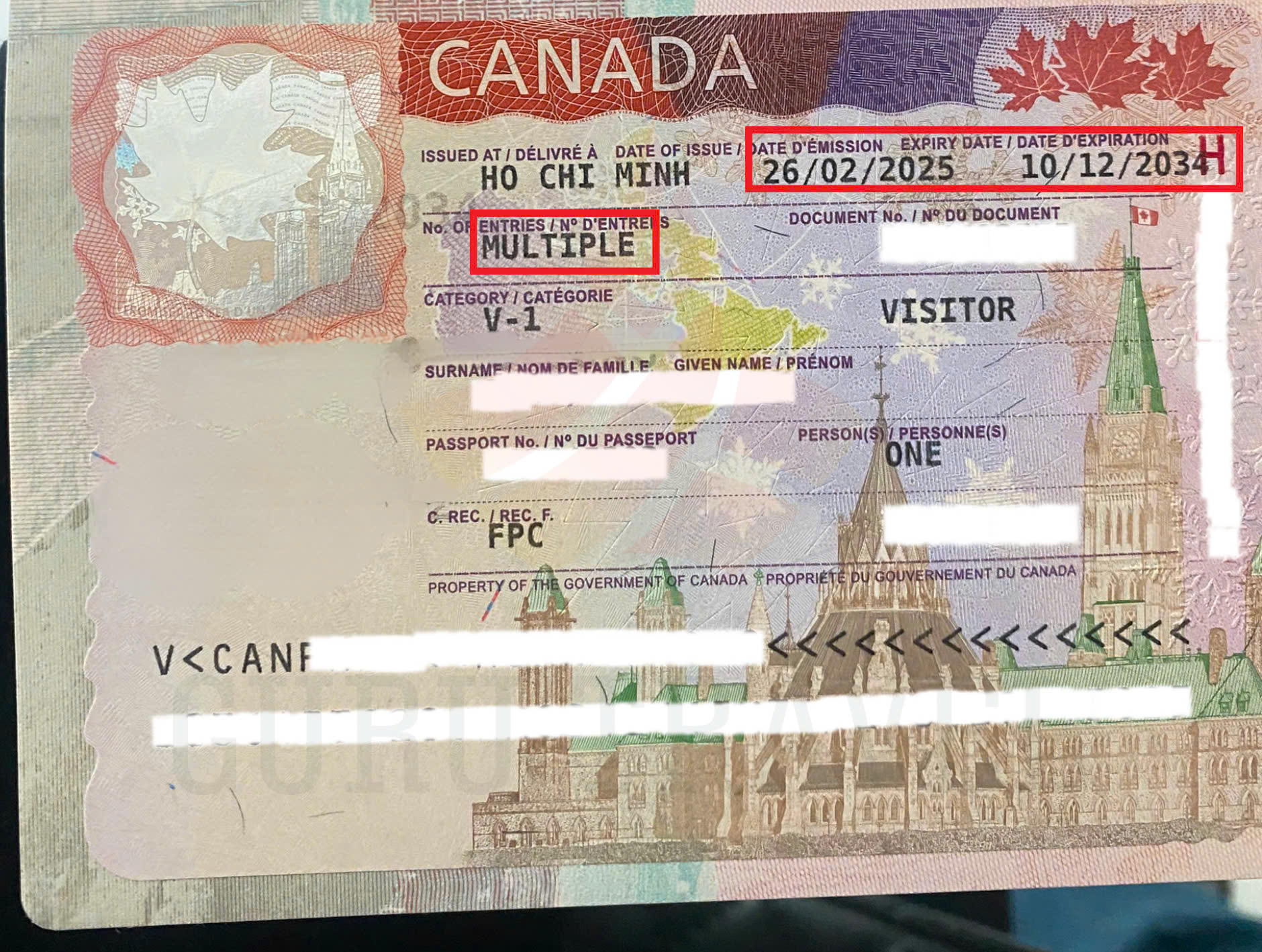 Visa Canada